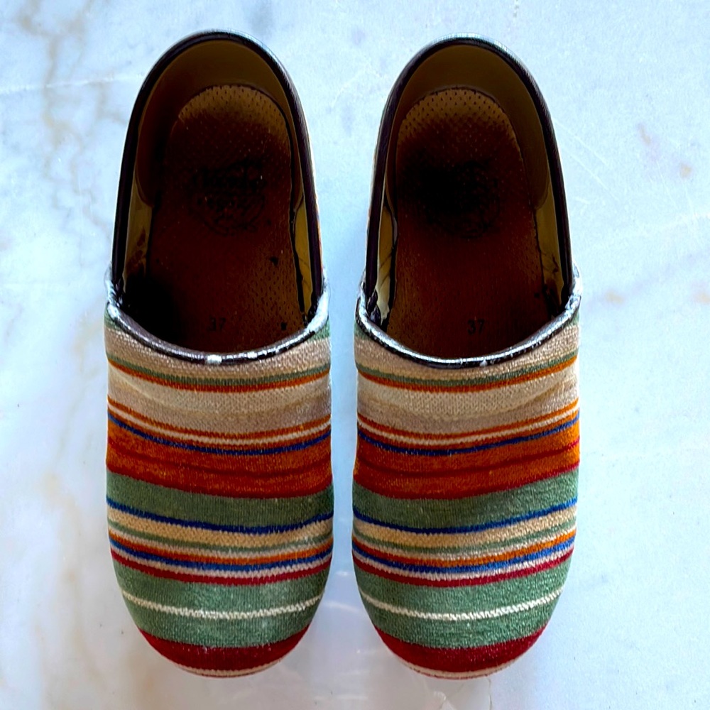 Dansko Colorful Clogs In Size 37. Good Condition. - image 1